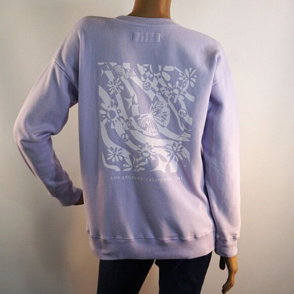 Abercrombie Kids Soft Colagiate Lilac Sweatshirt Size 15 / 16 - Picture 3 of 10